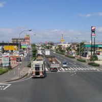 The west part of the Onakaminami Intersection(大中南交差点西側), Какогава