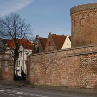 Deventer, parts of the original old town wall, Девентер