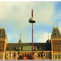 Il lampione davanti al Rijksmuseum, Амстердам