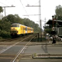 Trein langs station (juni 1983), Велсен