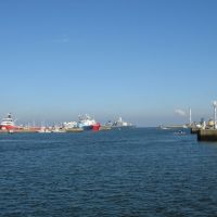 Den Helder - Het Nieuwe Diep - View ENE out of the Harbour, Ден-Хельдер