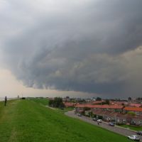 thunderstorm over Den Helder, Ден-Хельдер