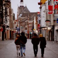 Not much shopping on a Sunday in Breda, Netherlands, Бреда