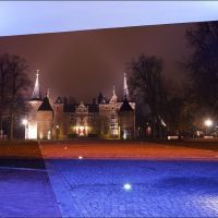 A neon castle view, Helmond, The Netherlands, Хелмонд