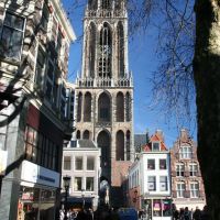De Dom vanaf Choorstraat hoek Maartensbrug, Utrecht, Амерсфоорт