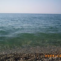 Black Sea in October, Гагра