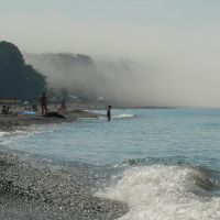 Туман с моря, Пицунда