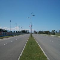 Lech and Maria Kaczynski street in Batumi, Батуми