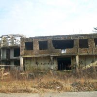 Abandoned buildings in Rustaveli street, Kobuleti, Кобулети