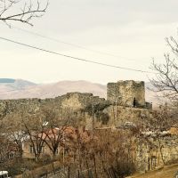 Aspindza Fortress.View from SO ასპინძის ციხე, Аспиндза