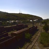 Gori railway yard, Georgia 19.7.2013., Гори