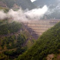 Inguri Dam, second tallest in the world, Джвари