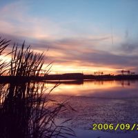 Summer sunset on a Lake, Поти