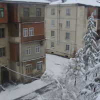 Tkibuli/Winter - Tbilisi Street, Ткибули