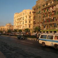 the famous Cafe de la Paix  in coastal road, Александрия