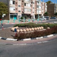 Ben Gurion - Yetziat Iropa square, Dimona, Димона