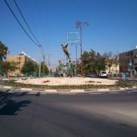 Yigal Alon - Baba Sali square, Dimona, Димона