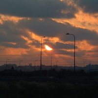 Israel, Sunset in Kfar-Saba, Кфар Саба