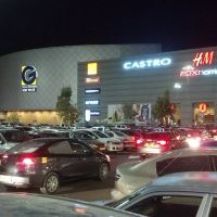 Shopping mall G Kfar Saba by night, Кфар Саба