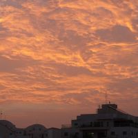 Israel, Sunrise over Netaniya, Натания