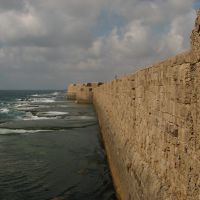 Acre, Old City walls, Israel, Акко (порт)