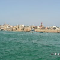 Old Akko, View from Sea, Акко (порт)