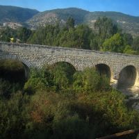 An old Turkish bridge near Kiryat Tivon, Кирьят-Тивон