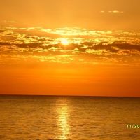 Sunset at Nahariyas sea shore, Нагария