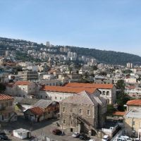Haifa, Mt Carmel viewed from Downtown, Хайфа