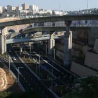Haifa, Carmal tunnels, going east., Хайфа