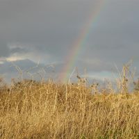 A rainbow near Tiberias, Мигдаль аЭмек