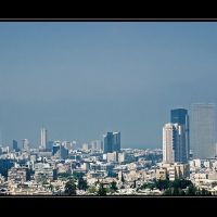 View on Tel Aviv from observatory, Рамат-Ган