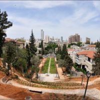 Вид на деловой центр Тель-Авива, Рамат-Ган