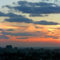 Sundown from TAU, Tel Aviv (06-JAN-08), Рамат-Хашарон