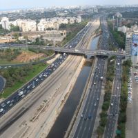 ayalon traffic Tel Aviv, Тель-Авив