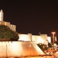 Jerusalem at night - 5 - Davids tower, Иерусалим