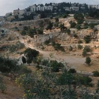 Gehenna or Valley of Ben­-Hinnom, Jerusalem (OCT-1992), Иерусалим