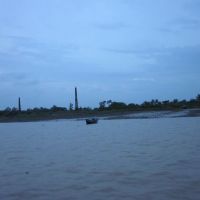 hugli river near to diamond harbour, Байдьябати