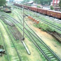 Railway lines of  dhanbad station, Банкура