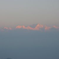 A view of Kanchenjunga from Darjeeling, Даржилинг