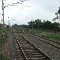Railway Tracks, Krishna Nagar City Junction, Кришнанагар