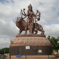 Devi  Statue,KHB Colony, Sidiginamola, Bellary, Karnataka 583103, India, Беллари