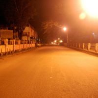 JC Road SAGAR at night, Сагар