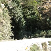 natural caved trench beside road near Adi badri, Дехра Дун