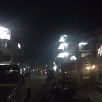 Rajkumarganj at night, Дарбханга