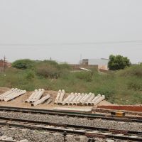 DPAK MALHOTRA, Surendernagar Junction Railway Stn, Ahmedabad-Surendernagar Track, गुजरात भारत Gujarat Bharat ગુજરાત ભારત દેશનું, Дхорайи