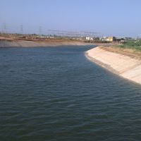 Beautiful Narmada canal near Surendranagar, Райкот