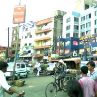 Traffic rush of bank more, Дханбад