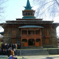 Masjid Adjoining The Shrine Of  Hazrat Bahau-ud-Din Naqshband (r.a) , Khawaja Bazar/Nowhata , Srinagar, Сринагар