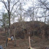 Forest  Rocks at Sheetla Mata Temple Gwalior, Мау